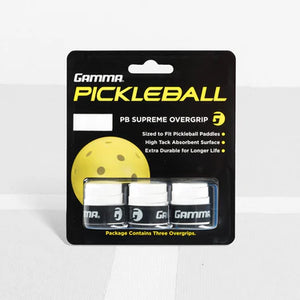 Open image in slideshow, Gamma Supreme Pickleball Overgrip
