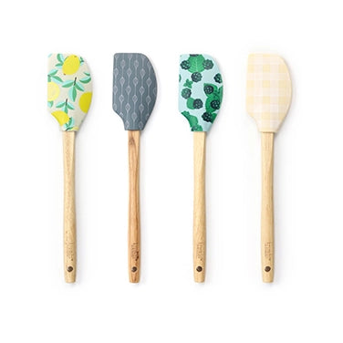 Farmhouse Collection Silicone Spatula by Krumbs Kitchen, Assorted - Larry  The Locksmith